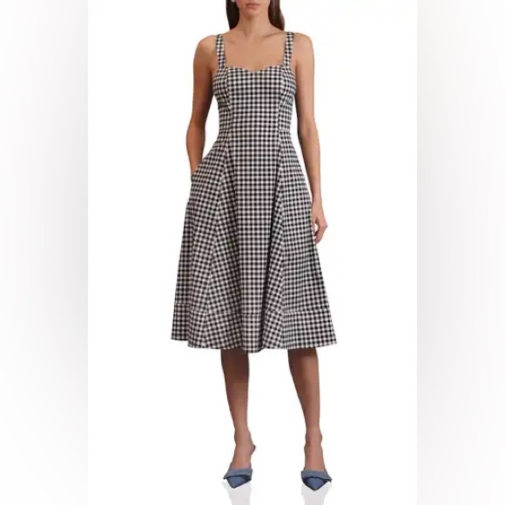 Avec Les Filles Fit and Flare Dress